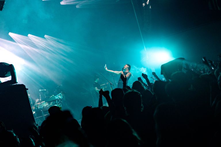 James Marriott performing live at Hindley Street Music Hall in Adelaide